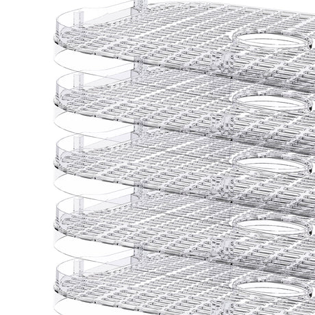 Spector 5 Trays Stainless Steel Food Dehydrator Dryer-2006733421992349701