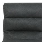 Levede Metal Framed Lounge Chair Linen in Dark Grey-2018816855514419200