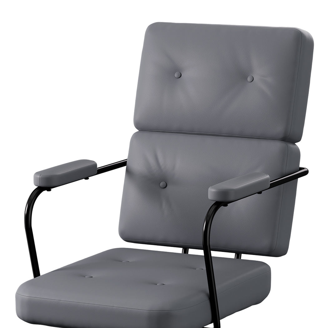 LEVEDE Ergonomic Office Chair Computer PU Grey-2018816851219451909