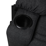 Levede Recliner Chair Electric Lift Black - 45-Degree Angle