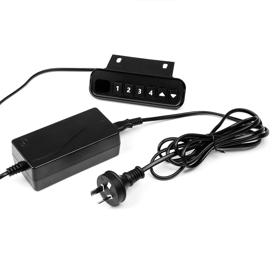 Levede Motorised Standing Desk Adjustable 120cm Black 800x 1.5MM-2006733290278621189