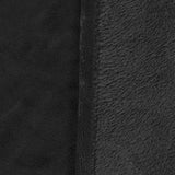 DreamZ 320GSM 220x160cm Ultra Soft Mink Black Single - 45-Degree Angle