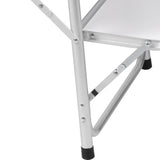 Levede Camping Table Folding Portable - 45-Degree Angle