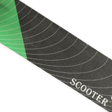 MONVELO Folding Scooter Dual Large Wheels White - 45-Degree Angle