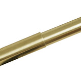 Marlow Curtain Rod Steel Quiet Rail Pole Set - 45-Degree Angle