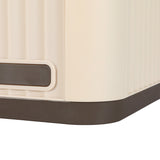 Pawz Plastic Dog Cage Kennel for Small Dogs with Vent - 45-Degree Angle