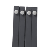 Wooden Pet Gate Dog Fence Retractable Grey 600x 3MM - 45-Degree Angle