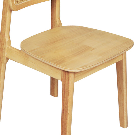 Levede 2x Rattan Dining Chair Wooden Kitchen Chair-2018816846018514949