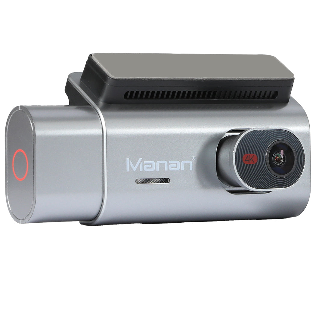Manan 4K Car Dash Camera Front and Rear Wifi GPS 3 Lens-2006732804142010373