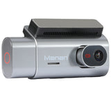Manan 4K Car Dash Camera Front and Rear Wifi GPS 3 Lens - 45-Degree Angle