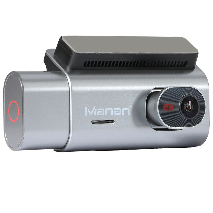 Manan 4K Car Dash Camera Front and Rear Wifi GPS 3 Lens-2006732804142010373