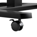 Levede Mobile Standing Desk Adjustable Height Table - 45-Degree Angle