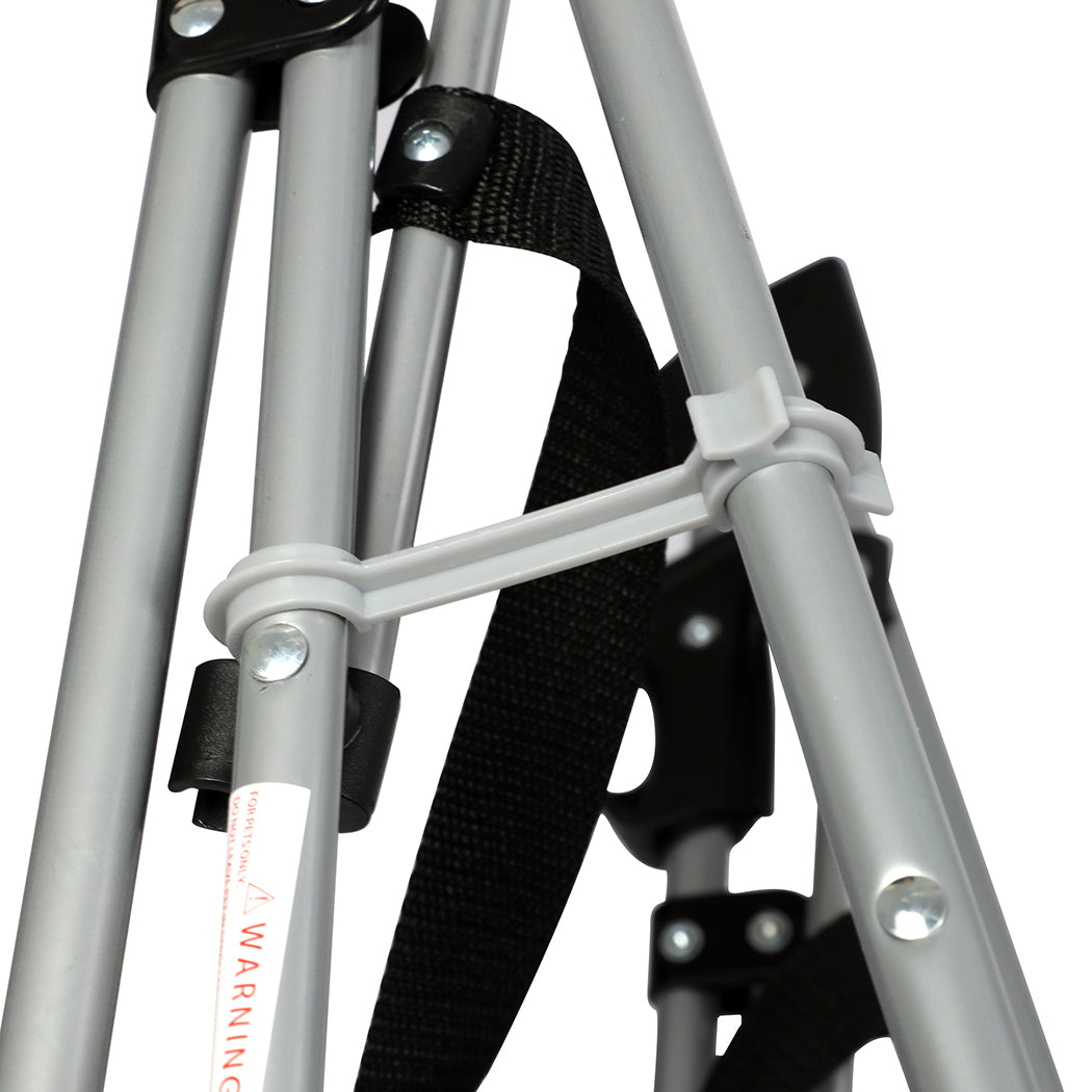 PaWz Pet Stroller Dog Cat Carrier Foldable Pink-2006733031599116293