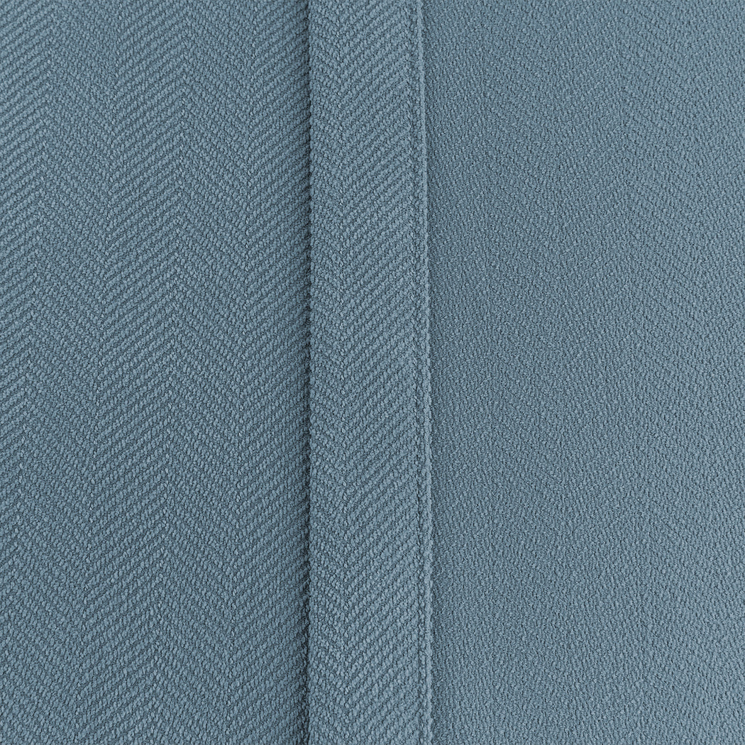 Marlow 2XBlockout Curtains Chenille 132x250 Blue-2006733255113576453