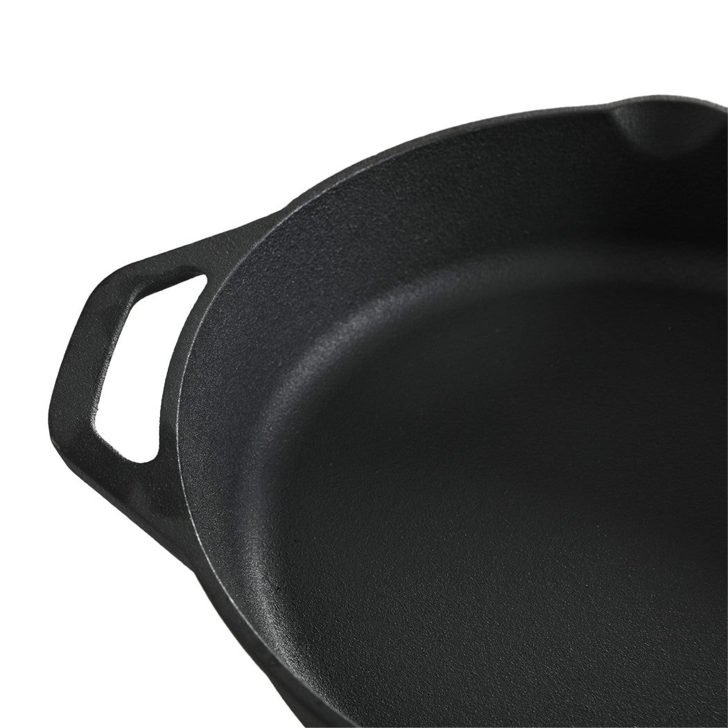 Toque 3PCS Cast Iron Frying Pan and Cast Iron Pot Set-1960920176627159045