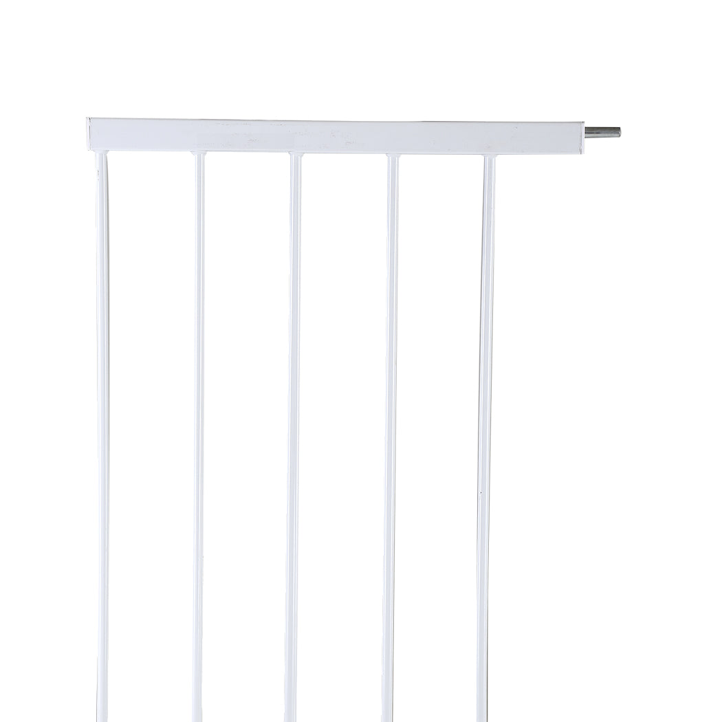Levede Baby Safety Gate Adjustable Pet White 45cm Extension-2018816650576531461