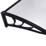 Mountview Window Door Awning Outdoor 1M X 2.4M Transparent 1x2.4M-2006733104311570437
