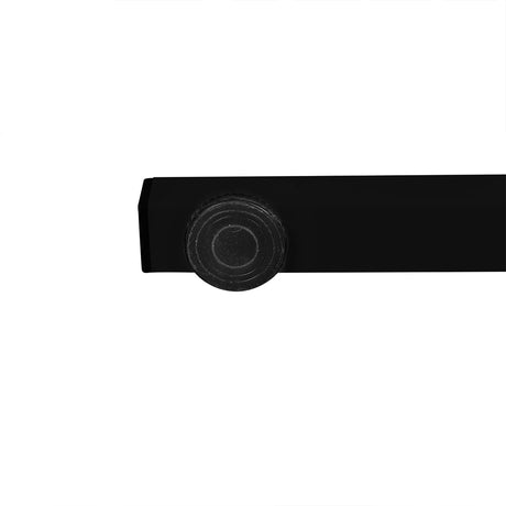 Garden Security Fence Gate Expandable Black-2018816904248037381