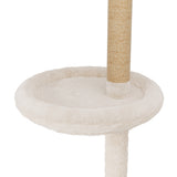 Pawz Cat Tree Tower Scratching Post Scratcher 230-275cm - 45-Degree Angle