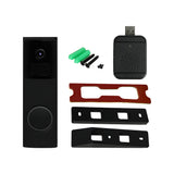 Video Door Bell Wireless WiFi Ring Doorbell Phone Intercom Home Security Camera - 45-Degree Angle