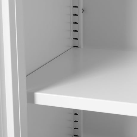Levede Storage Cabinet Steel Kitchen White-2006733266870210565