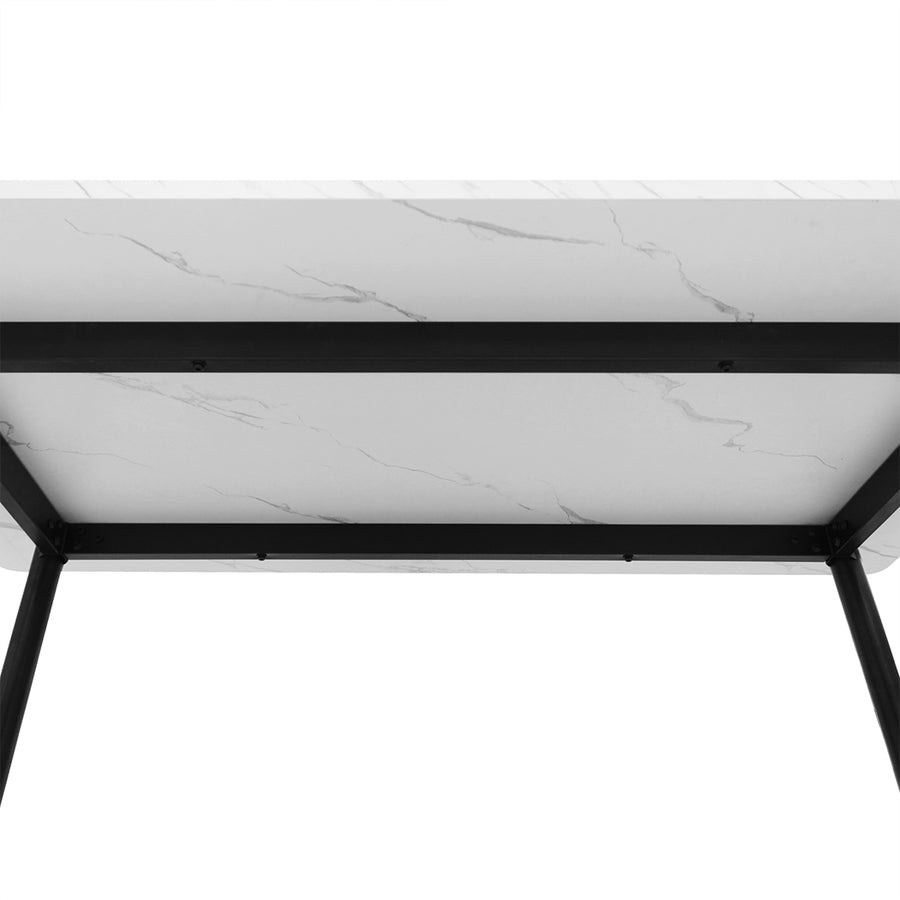 Levede Steel Dining Table 4-6 Seater 150cm-2018816891606405125