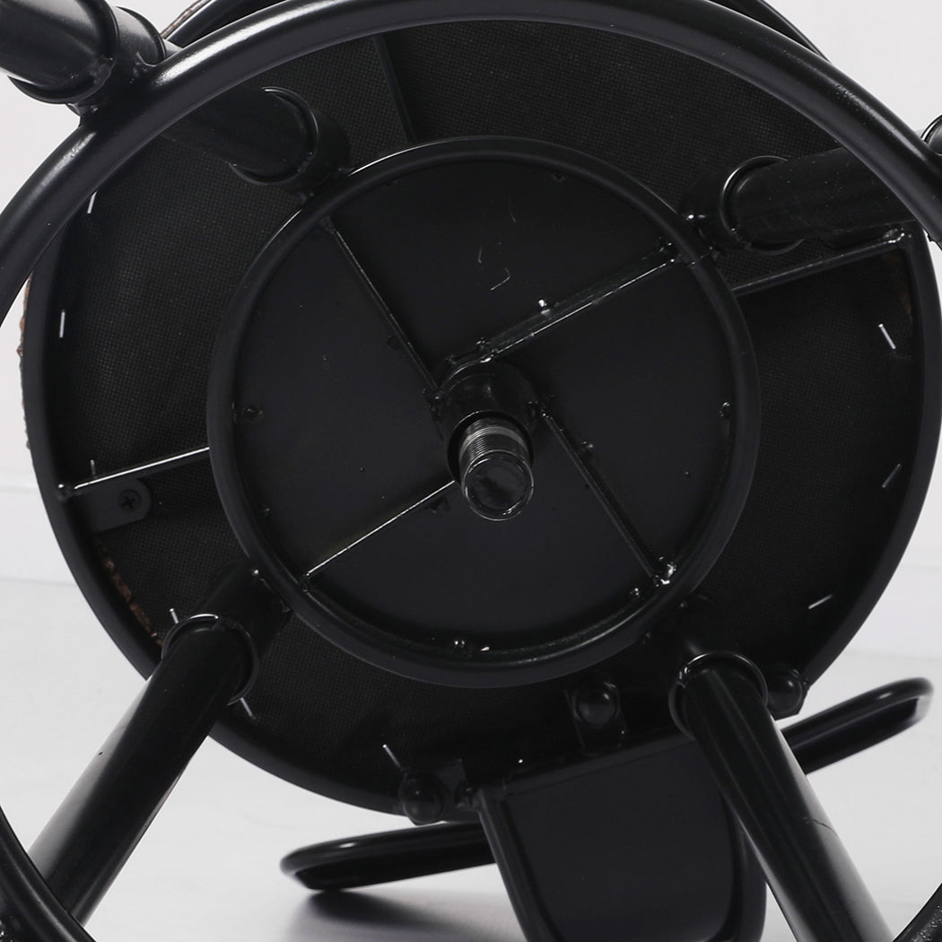 Levede 2x Bar Stool Kitchen Wooden PU-1954802949435822085