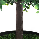 Lambu Artificial Boxwood Topiary Ball Tree - 45-Degree Angle