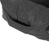 PaWz Pet Car Booster Seat Dog Protector M Grey Medium - 45-Degree Angle