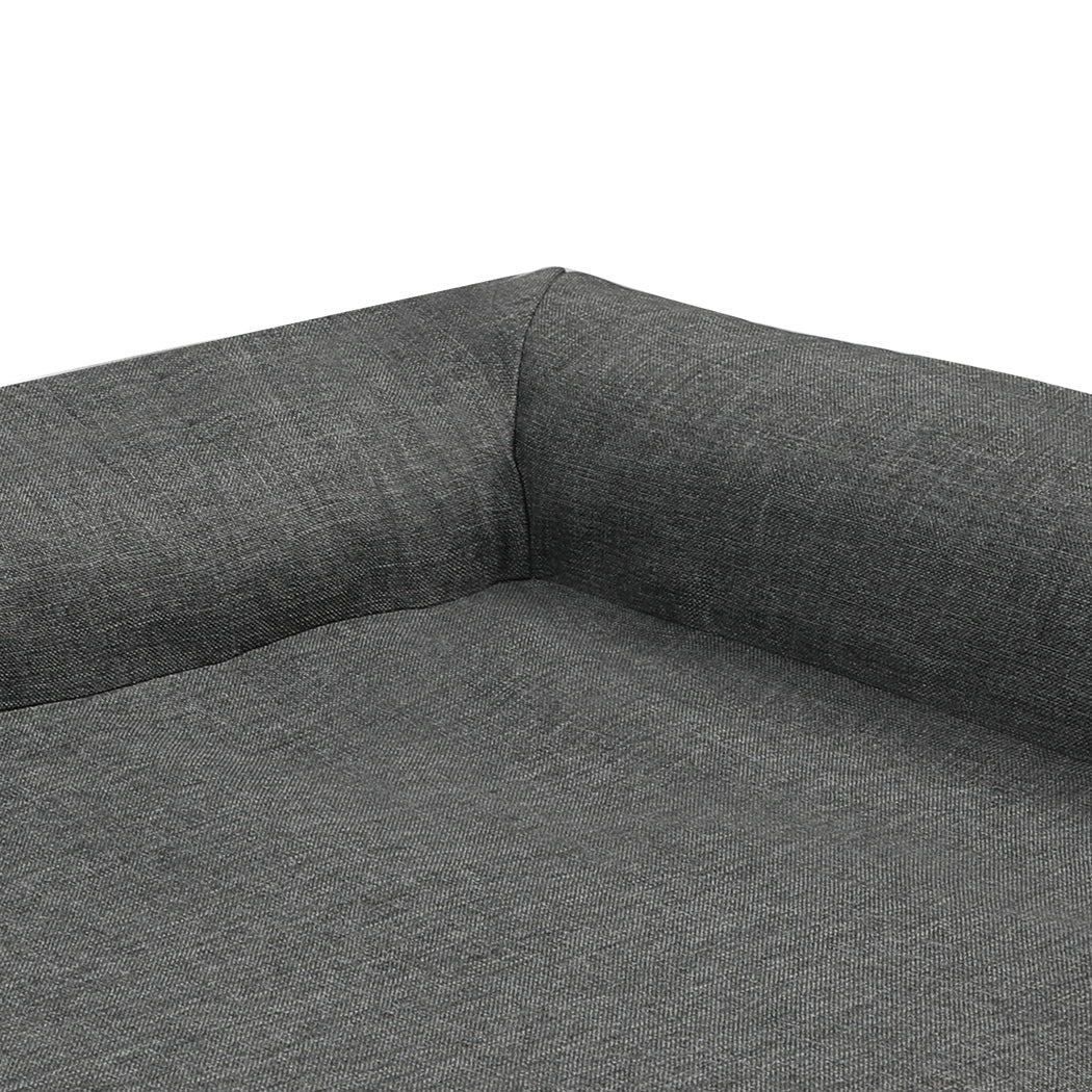 Pawz Orthopedic Dog Bed L Grey-1954802426099929093