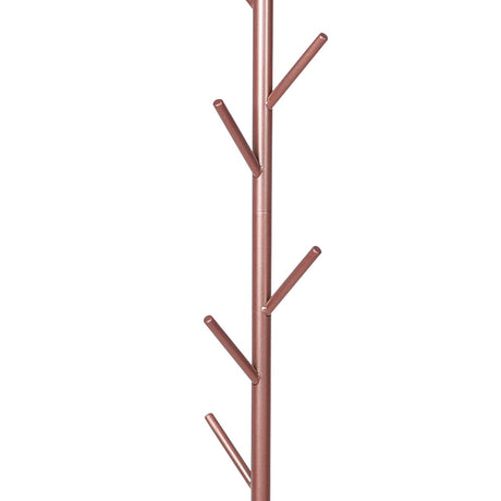 Levede Coat Rack Hat Clothes Stand Hanger Rose Gold Rose Golden-2018816740716318725