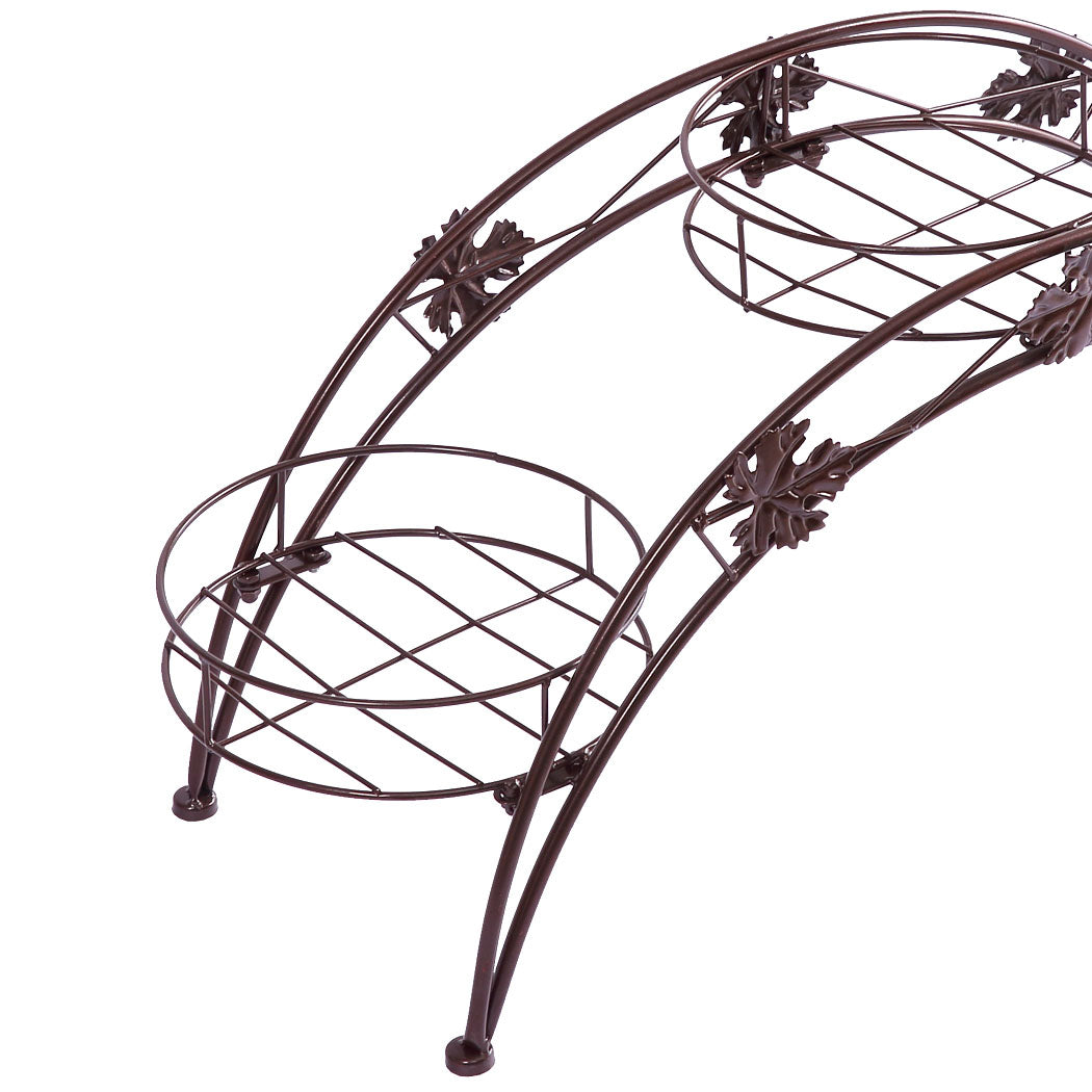 2X Plant Stand Outdoor Indoor Metal Bronze-2018816788816596997