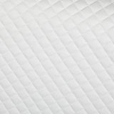 Dreamz Memory Pillow Supprt Shoulder FoamWhite Pillowcase - 45-Degree Angle