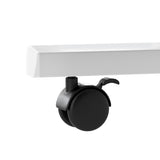 Levede Mobile Standing Desk Adjustable Height Table - 45-Degree Angle