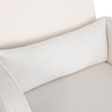 Levede Fleece Rocking Chair with footstool - 45-Degree Angle
