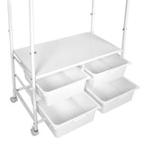 Levede 63CM Clothes Rack Stand Heavy Duty Hanging - 45-Degree Angle