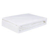 Dreamz 4pcs King Size 100% Bamboo Bed Sheet Set in White Colour-2006733221001302021