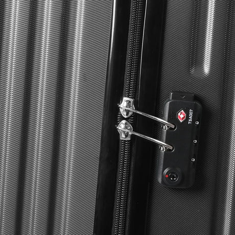 Slimbridge 24" Inch Luggage Suitcase Black 24 inch-2006733062662131717