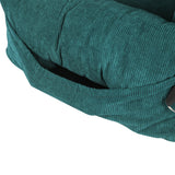 PaWz Pet Car Booster Seat Dog Protector L Green Large - 45-Degree Angle