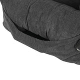 PaWz Pet Car Booster Seat Dog Protector L Grey Large - 45-Degree Angle