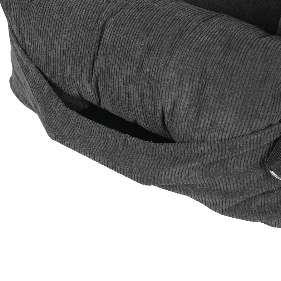 PaWz Pet Car Booster Seat Dog Protector L Grey Large-2006732990830481413