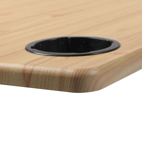 Levede Standing Desk Height Adjustable Oak-2006733138390290437
