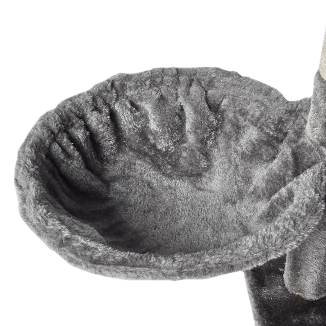 PaWz 130cm Cat Tree Toy Scratching Post Grey-1954802766522224645
