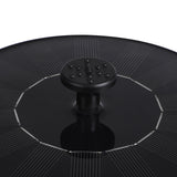 Solar Fountain Powered Water Power Floating - 45-Degree Angle