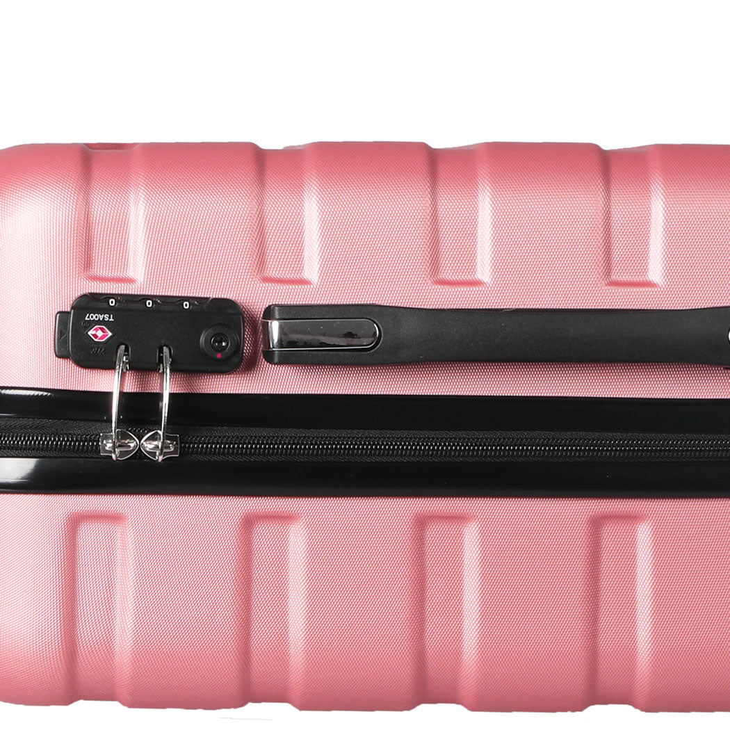 Slimbridge 24"Luggage Case Suitcase Rose Gold 24 inch-2006733065304543237