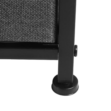 Levede Storage Cabinet Tower Chest Dark Grey-1954802982021369861