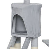 Pawz Cat Tree Scratching Post Scratcher 143cm Climbing - 45-Degree Angle