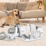 PaWz Pet Grooming Kit Vacuum Hair Dryer Remover - Rear View