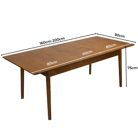 Levede Dining Table Extendable 1.6-2M-2006733277477605378