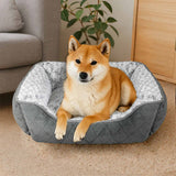 Pawz Pet Dog Calming Bed Fluffy Washable Cushion L - Close-Up Angle